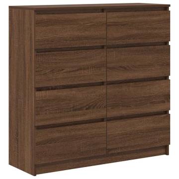 Brown Oak Sideboard - Stylish & Durable Storage Solution