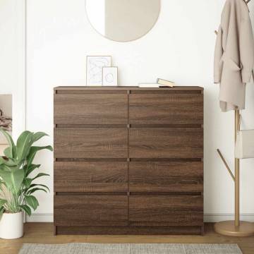 Brown Oak Sideboard - Stylish & Durable Storage Solution