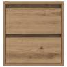 Wall-Mounted Bedside Cabinets - Artisan Oak - 2 pcs