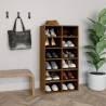 Shoe Rack Brown Oak 54x34x100.5 cm Engineered Wood Colour brown oak Quantity in Package 1 Number of Number of shelves 