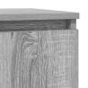 Stylish Grey Sonoma Sideboard - Ample Storage Solution