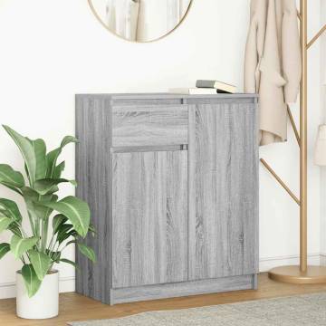 Grey Sonoma Sideboard with Drawer | Stylish Storage Solution