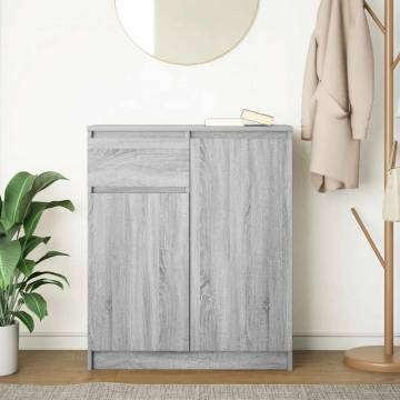 Grey Sonoma Sideboard with Drawer | Stylish Storage Solution