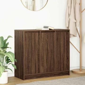 Brown Oak Sideboard - Ample Storage & Durable Design | HipoMarket