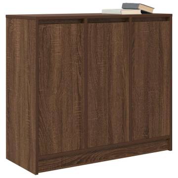 Brown Oak Sideboard - Ample Storage & Durable Design | HipoMarket