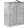 Concrete Grey Sideboard - Spacious & Durable 57x34x76 cm