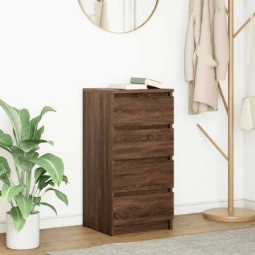 Brown Oak Sideboard - Stylish Storage Solution | Hipomarket UK