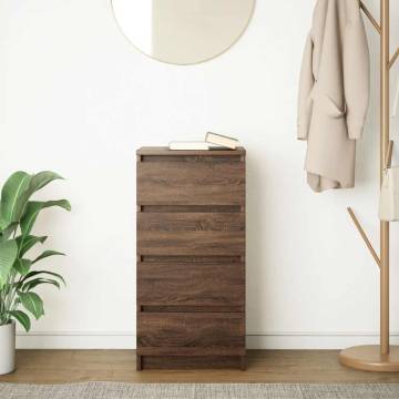 Brown Oak Sideboard - Stylish Storage Solution | Hipomarket UK