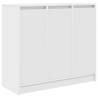 White Engineered Wood Sideboard - 85x34x76 cm | HipoMarket