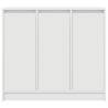 White Engineered Wood Sideboard - 85x34x76 cm | HipoMarket