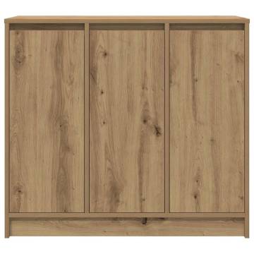 Sideboard Artisan Oak 85x34x76 cm | Durable Engineered Wood