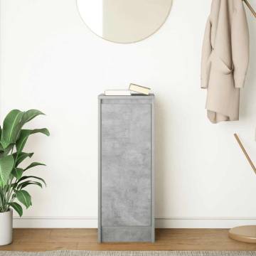 Stylish Concrete Grey Sideboard - Ample Storage & Durable Design