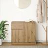 Artisan Oak Sideboard with Drawer - 71x35x65 cm | HipoMarket UK