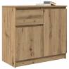 Artisan Oak Sideboard with Drawer - 71x35x65 cm | HipoMarket UK