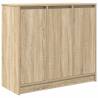 Sonoma Oak Sideboard - 85x34x76 cm Engineered Wood Storage