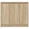 Sonoma Oak Sideboard - 85x34x76 cm Engineered Wood Storage