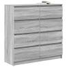  Sideboard Grey Sonoma 100x35x99 cm Engineered Wood