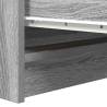  Sideboard Grey Sonoma 100x35x99 cm Engineered Wood