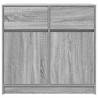 Grey Sonoma Sideboard with Drawer - 80x34x76 cm