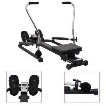 Rowing Machine with 5-Level Hydraulic Resistance - HipoMarket