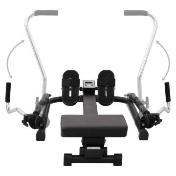 Rowing Machine with 5-Level Hydraulic Resistance - HipoMarket