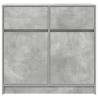 Concrete Grey Sideboard with Drawer - 80x34x76 cm | HipoMarket