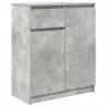 Sideboard with Drawer - Concrete Grey 71x35x84 cm | HipoMarket