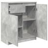 Sideboard with Drawer - Concrete Grey 71x35x84 cm | HipoMarket