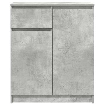 Sideboard with Drawer - Concrete Grey 71x35x84 cm | HipoMarket