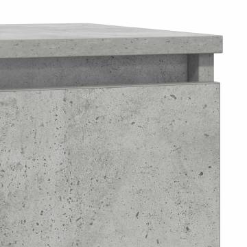 Sideboard with Drawer - Concrete Grey 71x35x84 cm | HipoMarket