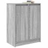 Elegant Grey Sonoma Sideboard - 57x34x76 cm Engineered Wood