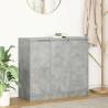 Stylish Concrete Grey Sideboard - 85x34x76 cm | HipoMarket