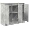 Stylish Concrete Grey Sideboard - 85x34x76 cm | HipoMarket