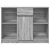 Sideboard with Drawer Grey Sonoma - Engineered Wood Storage