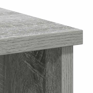 Sideboard with Drawer Grey Sonoma - Engineered Wood Storage