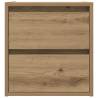 Wall-mounted Bedside Cabinet - Artisan Oak 38x34x40 cm