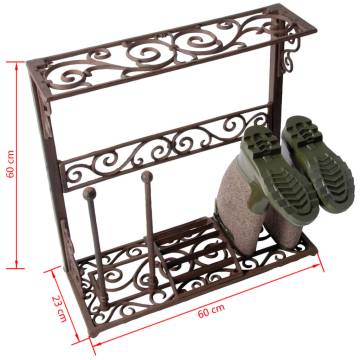 Esschert Design Boot Rack S - Cast Iron | Hipomarket