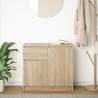 Sonoma Oak Sideboard with Drawer - 71x35x65 cm | HipoMarket