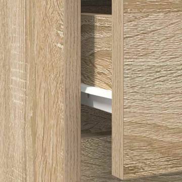 Sonoma Oak Sideboard with Drawer - 71x35x65 cm | HipoMarket