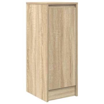 Sonoma Oak Sideboard - 29.5x34x76 cm Engineered Wood