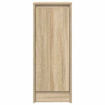 Sonoma Oak Sideboard - 29.5x34x76 cm Engineered Wood