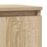 Sonoma Oak Sideboard - 29.5x34x76 cm Engineered Wood