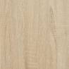 Sonoma Oak Sideboard - 29.5x34x76 cm Engineered Wood