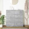 Concrete Grey Sideboard - Stylish & Durable Storage Solution