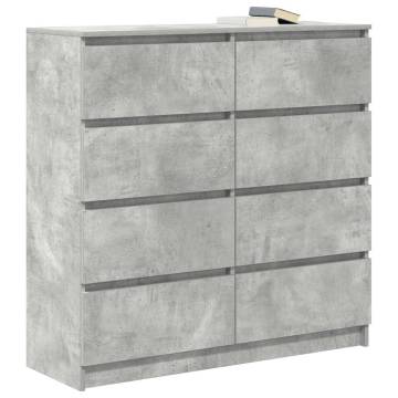 Concrete Grey Sideboard - Stylish & Durable Storage Solution