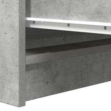 Concrete Grey Sideboard - Stylish & Durable Storage Solution