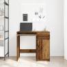 Old Wood Desk 86x49x76 cm - Engineered Wood | Hipo Market