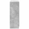 Stylish Concrete Grey Sideboard with Drawers - HipoMarket