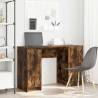  Desk Smoked Oak 120x42x76 cm Engineered Wood Colour smoked oak 