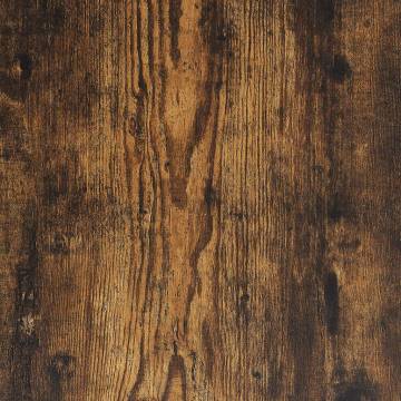 Desk Smoked Oak 120x42x76 cm - Stylish Engineered Wood